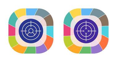 Goal and Target Icon vector