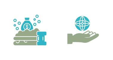 Money Laundering and Management Icon vector
