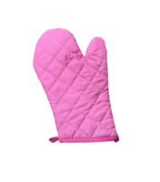 pink kitchen glove isolated png