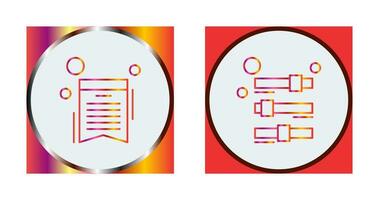 Wishlist and Switch Icon vector