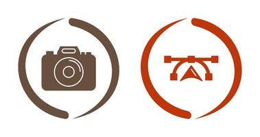 Camera and Vectors Icon