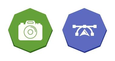 Camera and Vectors Icon