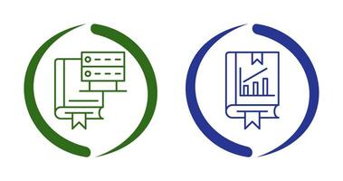 Server and Statistics Icon vector