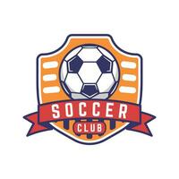 Soccer logo or football club sport sign badge vector