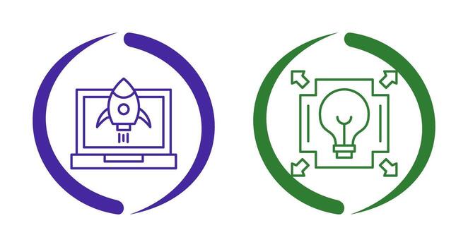 Startup and Diffusion Icon vector