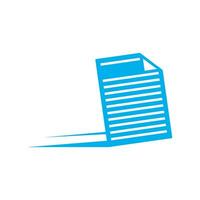 Document Icon And Symbol Vector Template Illustration