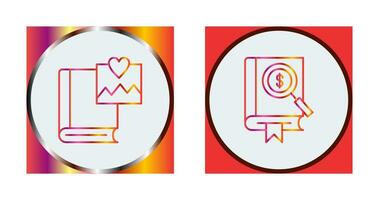 Pictures and Search Icon vector