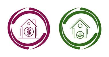 Dollar Sign and Circulation Icon vector