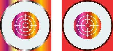 Goal and Target Icon vector