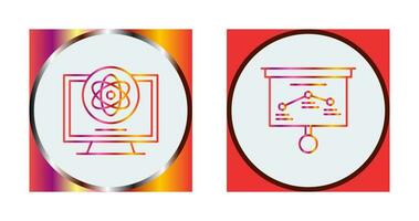 ATom and Strategy Icon vector