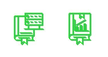 Server and Statistics Icon vector