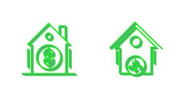 Dollar Sign and Circulation Icon vector