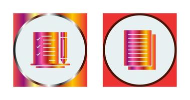 Agreement and Document Icon vector