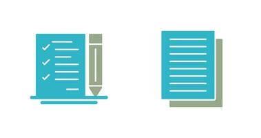 Agreement and Document Icon vector