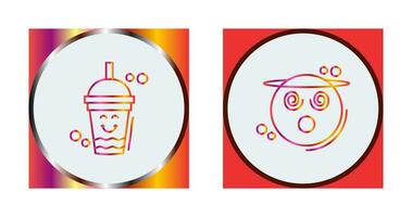 Drink and Dizzy Icon vector