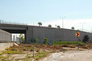 a concrete bridge photo