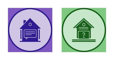 Message and Unknown Icon vector