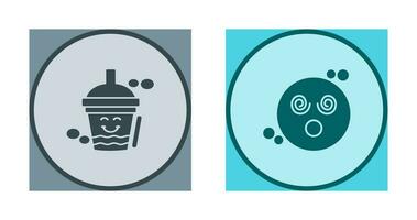 Drink and Dizzy Icon vector