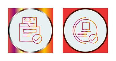 File Protection and Guarantee Icon vector