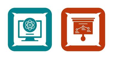 ATom and Strategy Icon vector