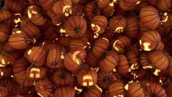 Halloween pumpkin transitions lanterns diagonal whipe video
