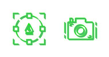 Camera and vector Icon