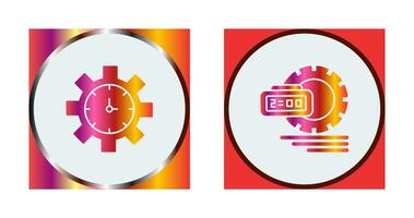 Time Management and Time Management Icon vector