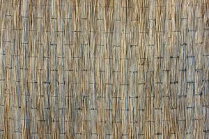 full-frame background and texture of straw mat photo