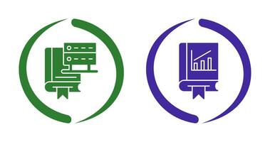 servidor y Estadísticas icono vector