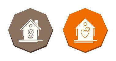 Location and Favorite Icon vector