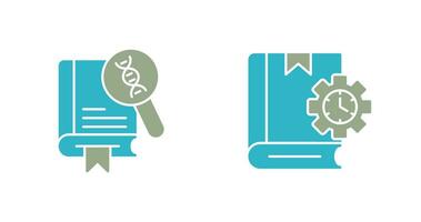 Genetics and Duration Icon vector