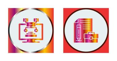 Methodology and Portfolio Icon vector
