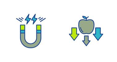 Energy and Gravity Icon vector