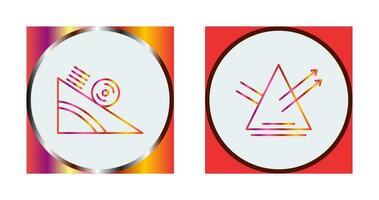 Rolling and Reflection Icon vector