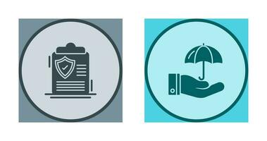 Policy and Protection Icon vector