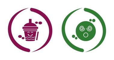 Drink and Dizzy Icon vector