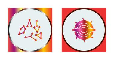 constellation and blackhole Icon vector