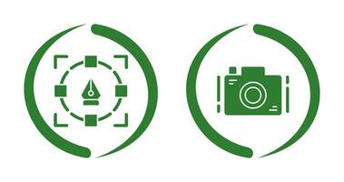 Camera and vector Icon