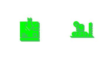 return and delivery Icon vector