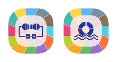 Resistor and  Float Icon vector