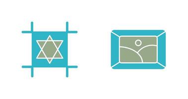 Logo Design and frame Icon vector