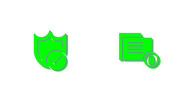 Protection and Data Security Icon vector