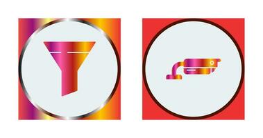 Filter and Surveillance Icon vector