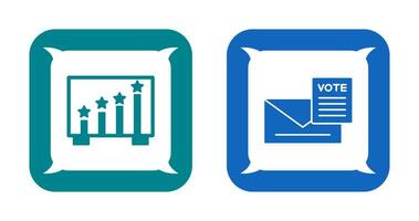 clasificación y letra icono vector