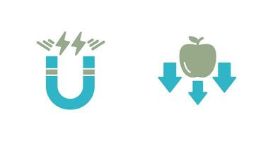 Energy and Gravity Icon vector