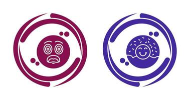 Dazed and Donut Icon vector