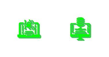 Encryption and Server Icon vector