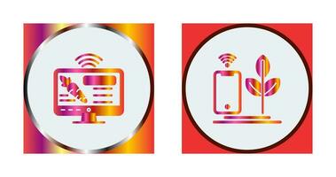 Information and Agriculture Icon vector