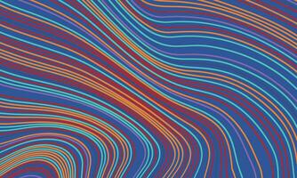 Psychedelic groovy background. vector