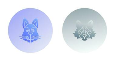 Squirrel and Raccoon Icon vector